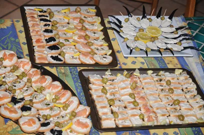 Préparation des apéritifs